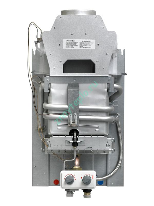 Проточный газовый водонагреватель: устройство