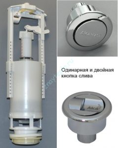 Ремкомплект для сливного бачка